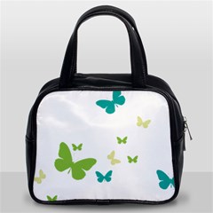 Butterfly Classic Handbag (two Sides) by Mariart