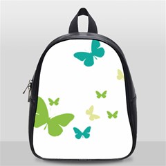 Butterfly School Bag (small) by Mariart