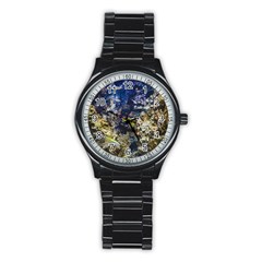 Under The Sea Stainless Steel Round Watch by JezebelDesignsStudio