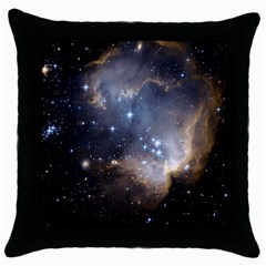 Cosmic Constellation Throw Pillow Case (black) by WensdaiAmbrose