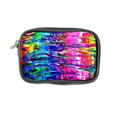 Paint Splatter - Rainbow Coin Purse by WensdaiAmbrose