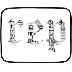 Taylor Swift Fleece Blanket (mini) by taylorswift