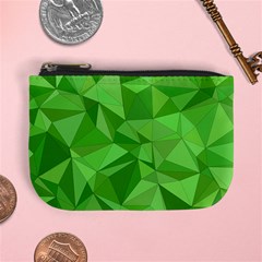 Mosaic Tile Geometrical Abstract Mini Coin Purse by Mariart