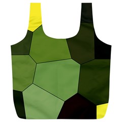 Mosaic Structure Background Tile Full Print Recycle Bag (xl) by Pakrebo