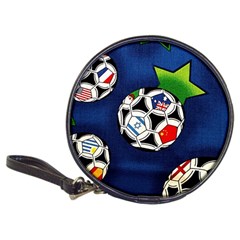 Textile Football Soccer Fabric Classic 20-cd Wallets by Pakrebo