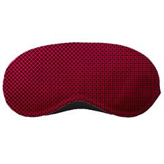 Red Black Pattern Background Sleeping Masks by Mariart