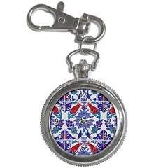 Art Artistic Ceramic Colorful Key Chain Watches by Pakrebo