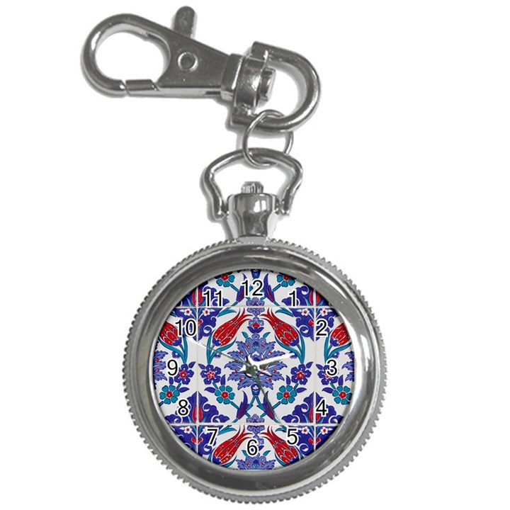 Art Artistic Ceramic Colorful Key Chain Watches