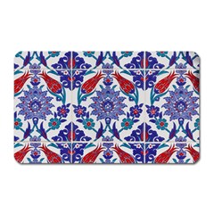 Art Artistic Ceramic Colorful Magnet (rectangular) by Pakrebo