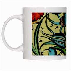 Mosaic Tile Art Ceramic Colorful White Mugs by Pakrebo