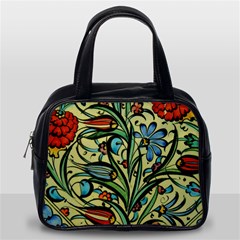 Mosaic Tile Art Ceramic Colorful Classic Handbag (one Side) by Pakrebo