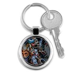 The Fools Key Chains (round)  by WensdaiAmbrose