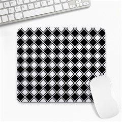 Square Diagonal Pattern Large Mousepads by Mariart