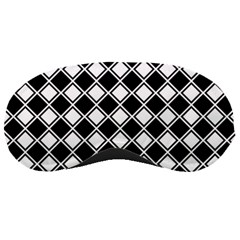 Square Diagonal Pattern Sleeping Masks by Mariart