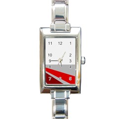 Lift Off Rectangle Italian Charm Watch by WensdaiAmbrose