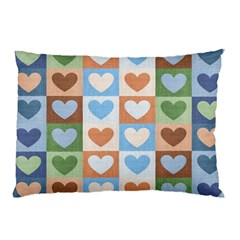 Hearts Aplenty Pillow Case (two Sides) by WensdaiAmbrose