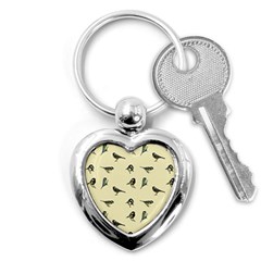 Bird Is The Word Key Chains (heart)  by WensdaiAmbrose