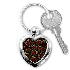 Roses Red Key Chains (heart)  by WensdaiAmbrose