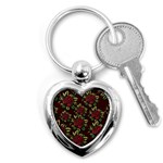 Roses Red Key Chains (Heart)  Front