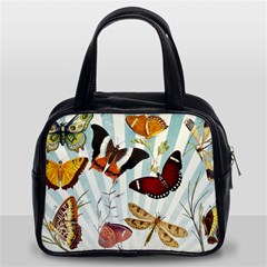 My Butterfly Collection Classic Handbag (two Sides) by WensdaiAmbrose