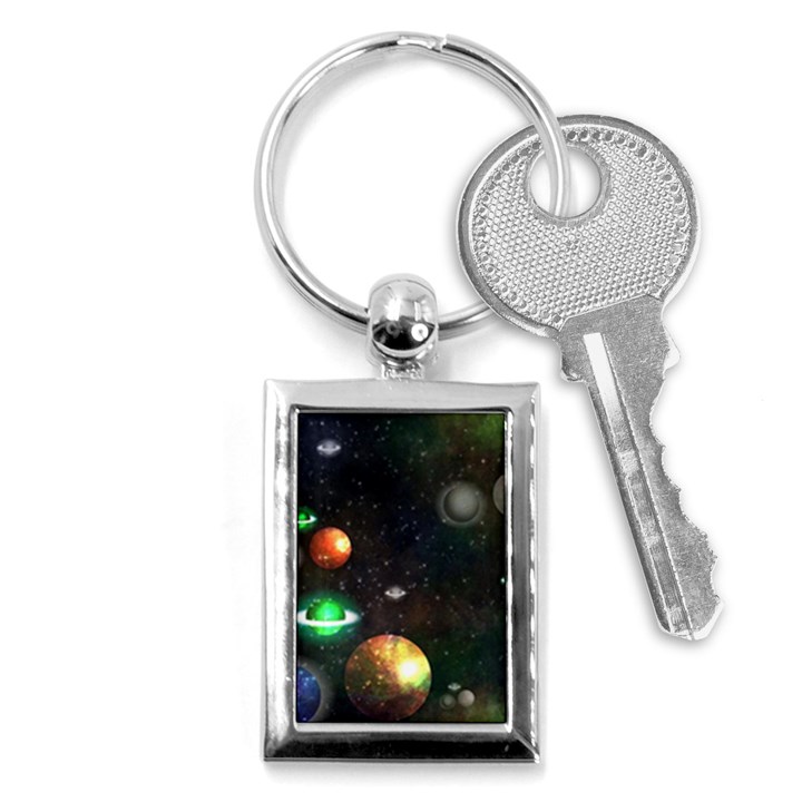 Galactic Key Chains (Rectangle) 