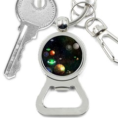 Galactic Bottle Opener Key Chains by WensdaiAmbrose