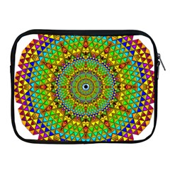 Tile Background Image Graphic Fractal Mandala Apple Ipad 2/3/4 Zipper Cases by Pakrebo