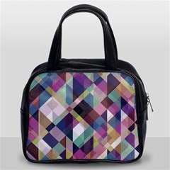 Geometric Sense Classic Handbag (two Sides) by WensdaiAmbrose