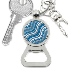 Blue Wave Surges On Bottle Opener Key Chains by WensdaiAmbrose