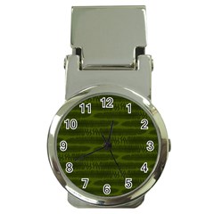 Seaweed Green Money Clip Watches by WensdaiAmbrose