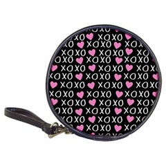 Xo Valentines Day Pattern Classic 20-cd Wallets by Valentinaart