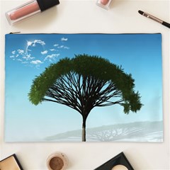 Tree And Blue Sky Cosmetic Bag (xxl) by LoolyElzayat