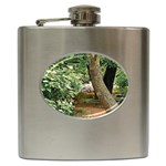 Garden of the Phoenix Hip Flask (6 oz) Front