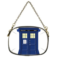 Tardis Doctor Who Time Travel Chain Purse (one Side) by Wegoenart