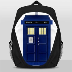 Tardis Doctor Who Time Travel Backpack Bag by Wegoenart