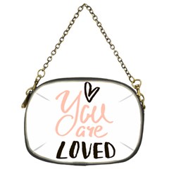 You Are Loved Chain Purse (one Side) by alllovelyideas