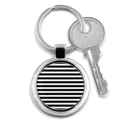 Black Stripes Key Chains (round)  by snowwhitegirl