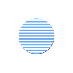 Blue Stripes Golf Ball Marker (10 Pack) by snowwhitegirl