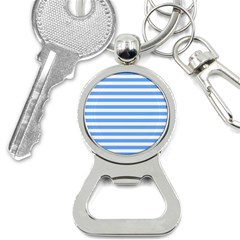 Blue Stripes Bottle Opener Key Chains by snowwhitegirl