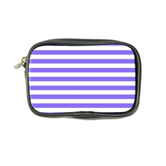 Lilac Purple Stripes Coin Purse by snowwhitegirl