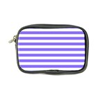 Lilac Purple Stripes Coin Purse Front