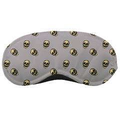 Skull Grey Pattern Sleeping Masks by snowwhitegirl