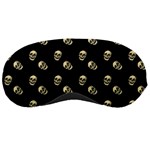 Skull Black Pattern Sleeping Masks Front