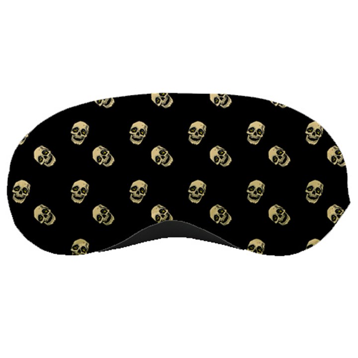 Skull Black Pattern Sleeping Masks