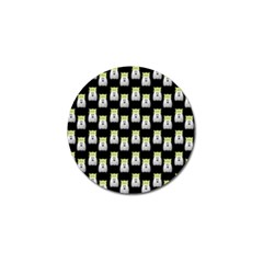 Ghost Pet Black Golf Ball Marker (10 Pack) by snowwhitegirl