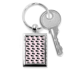 Eyes Pink Key Chains (rectangle)  by snowwhitegirl