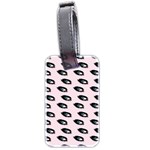 Eyes Pink Luggage Tags (Two Sides) Back