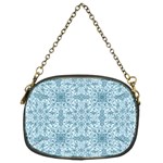 Ornamental Blue Chain Purse (Two Sides) Front