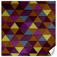 Fall Geometric Pattern Canvas 20  X 20  by snowwhitegirl