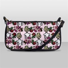 Victorian Girl Pink Shoulder Clutch Bag by snowwhitegirl